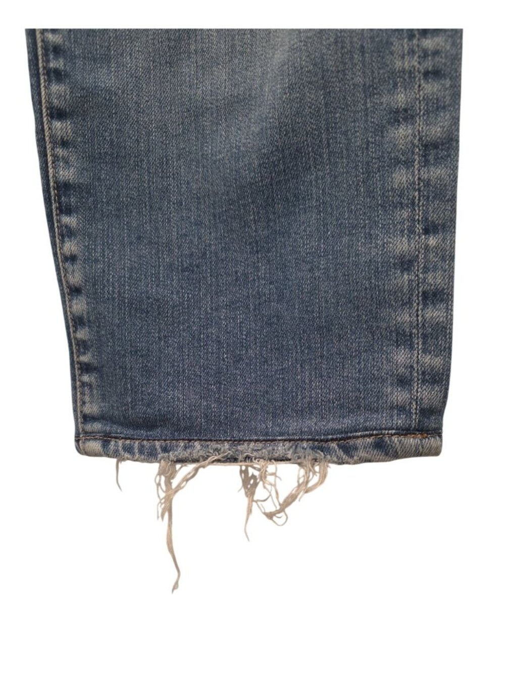 AG Adriano Goldschmied Ex-Boyfriend Slouchy Slim Cropped AG-ED Denim Jeans 27 - Picture 8 of 13